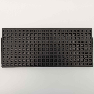 주문 IC 성분을 위한 주문 제작된 검은 미세 요철 JEDEC 매트릭스 트레이 online manufacture