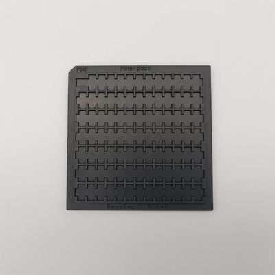 주문 ROHS 까만 플라스틱 와플 팩 칩 쟁반은 벌거벗은 죽습니다 online manufacture