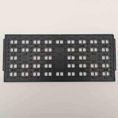 주문 전자 부품을 위한 주문을 받아서 만들어진 까만 ESD PPE JEDEC 쟁반 online manufacture