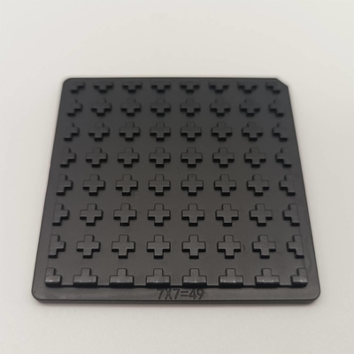 주문 IC 칩 적재를 위한 주문을 받아서 만들어진 고열 PC 칩 쟁반 online manufacture