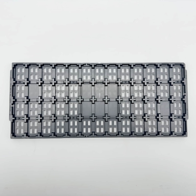주문 검은 색 사용자 지정 Jedec 트레이 PPE 재료 ESD 안전 고온 IC 트레이를 위해 사용자 지정 online manufacture