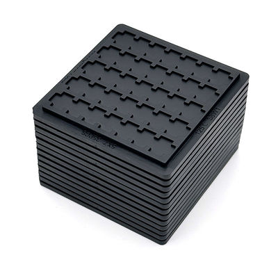 주문 Cavity Size of 6.71*3.90*0.66 Black Bare Die Tray for Performance online manufacture