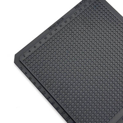 주문 Durable Carbon Reinforced Waffle Pack Tray with Flatness Less Than 0.3mm for Temperature 80°C~120°C online manufacture