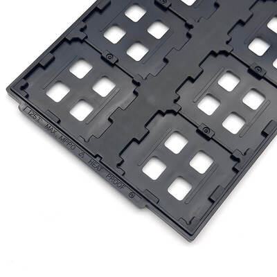 주문 JEDEC IC 트레이는 깨끗한 생산을 위해 웨이퍼를 보호합니다. 온라인 제조