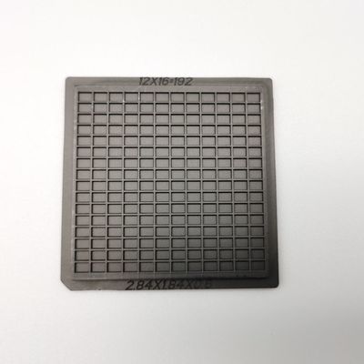 주문 전자 부품에 대한 전통적인 검은색 2 인치 와플 팩 칩 트레이 online manufacture