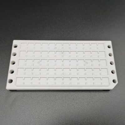 주문 오래가는 하얀 반대 정적 IC 칩 트레이 6.0 밀리미터 국제 표준 online manufacture