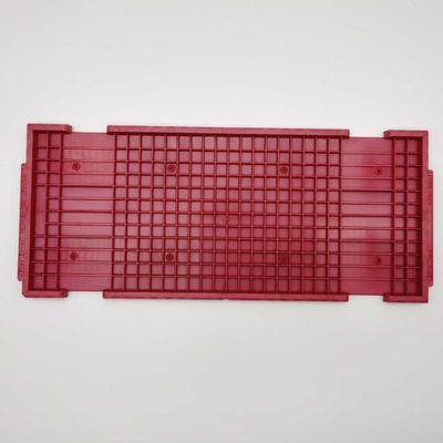 주문 ABS 표준 빨간 제드텍 IC 트레이 덮개 반대 정전기 ESD 트레이 online manufacture