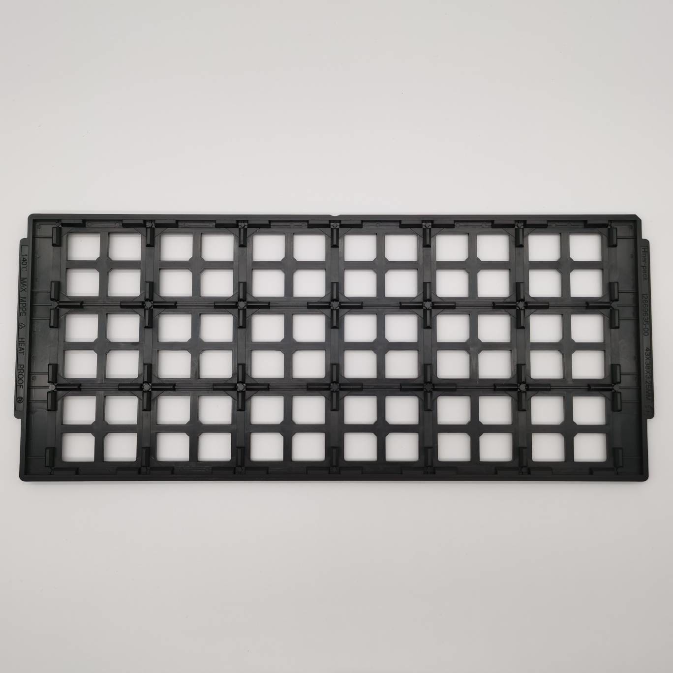 ODM PCB 모듈 ESD 블랙 IC 포장 트레이 열 내성