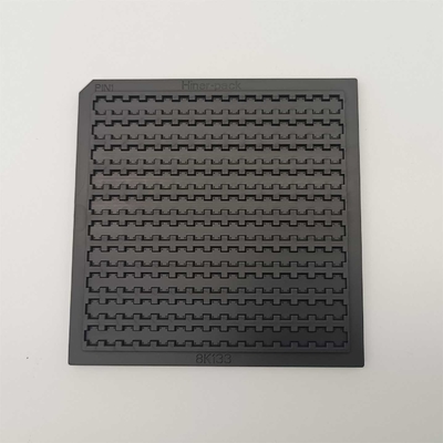 좋은 가격 검정 4 인치 IC 칩 150PCS 사출 성형을 위한 플라스틱 와플 팩 온라인으로
