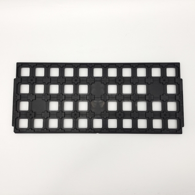 좋은 가격 PPE 원료의 IC 포장용 맞춤형 검은색 고온 Jedec 트레이 온라인으로