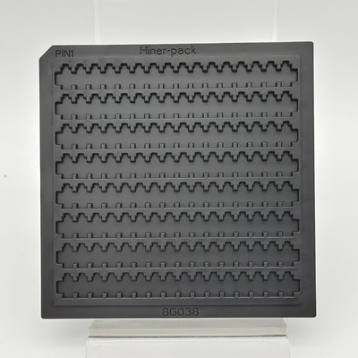 좋은 가격 표준 크기의 IC 칩 트레이 매트릭스 양 128 PCS 전자 칩을 운반하기에 적합 온라인으로