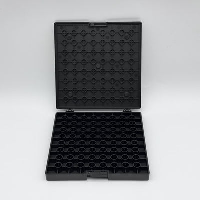 좋은 가격 블랙 ESD PC 클램 셸 칩 트레이 잠금 메커니즘 온라인으로