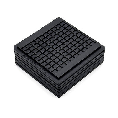 좋은 가격 영구적 인 ESD 안전 전도성 ABS 와플 팩 마이크로 칩 저장 및 운송을위한 칩 트레이 온라인으로