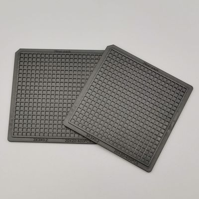 ROHS 블랙 안정 평면 PC 2인치 및 4인치 와플 팩 전자 다이용 칩 트레이