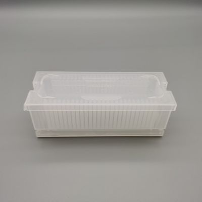 좋은 가격 재활용할 수 있는 2 인치 직사각형 실리콘 웨이퍼 박스 25PCS 가압 방식 온라인으로