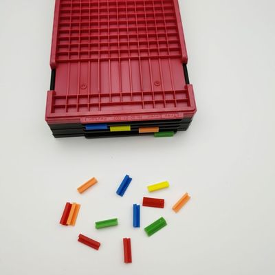 재사용 가능한 다채로운 Jedec IC 트레이 클립 식별 트레이